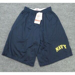 The Game Mens Shorts NWT Relaxed Navy Blue Mesh Navy Graphic Small